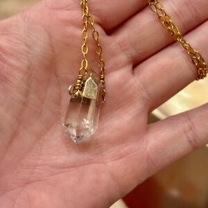 Crystal Pendant Necklace